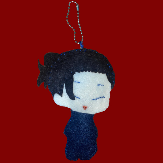 “Geto JJK” Hand-Sewn Plush Keychain